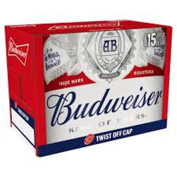 Budweiser 15pk Bottles 330ml