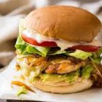Chicken Fillet Burger Open All Ours