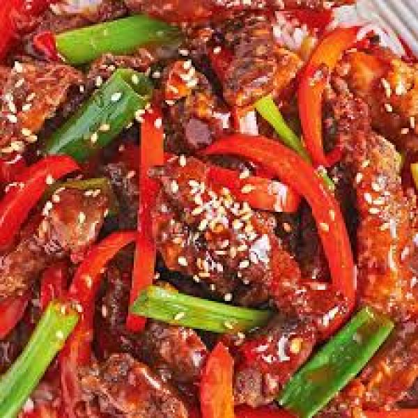 Beef with Sweet Chili Sauce (5)