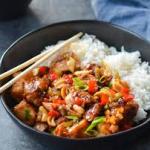 Chicken with Kung Po Sauce (1,6,14)