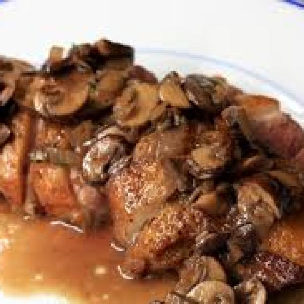 Duck with Mushrooms (5,14)