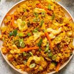 Singapore Spicy Fried Rice (1,2,3,14)