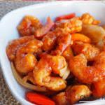 King Prawn with Sweet n Sour Sauce (1,2,5)