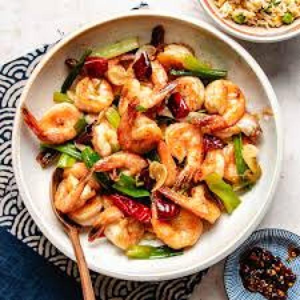 King Prawn in Mongolian Sauce (2)