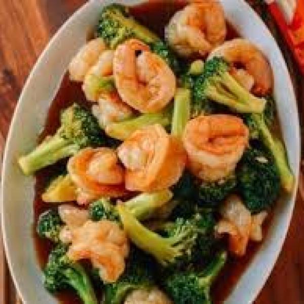 King Prawn n Broccoli n Oyster Sauce (2,5,14)