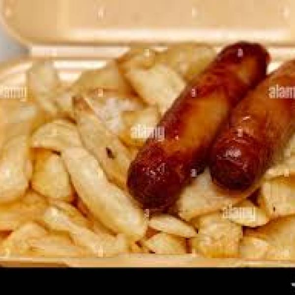 Sausage and Chips
