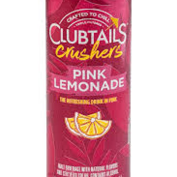 Clubtails Crushers Pink Lemonade 355ml