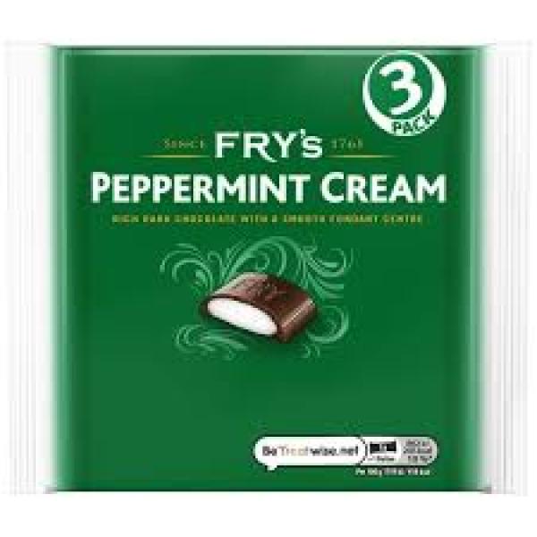 Frys Peppermint Cream 3pk
