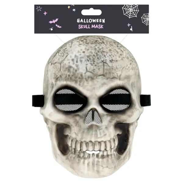 Halloween Grey Skull Mask