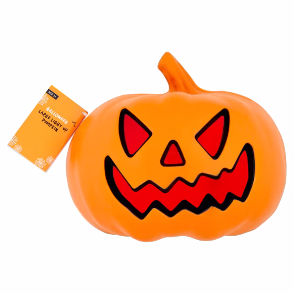Halloween Large Light Up LED Pumpkin