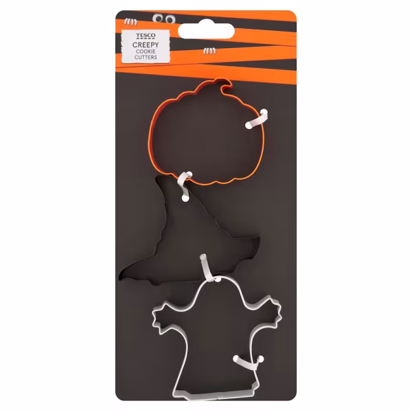 Halloween Metal Cookie Cutters 3 Pack