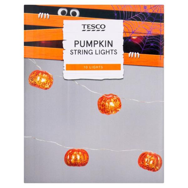 Halloween Pumpkin String Lights 10 Pieces