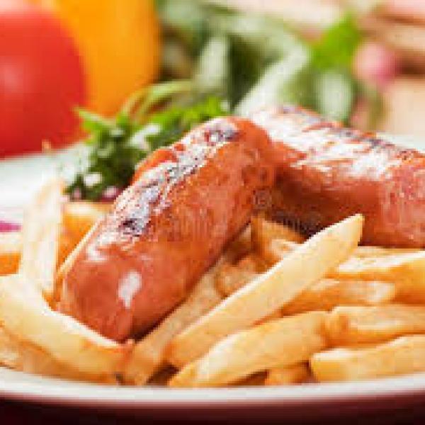 Hamlet Sausage and Fries