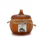 Home Halloween Pumpkin & Maple Frosted Glass Candle Assorted 130G