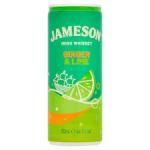 Jameson Ginger Ale and Lime 250ml
