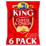 King Crisps 6pk