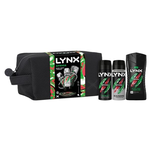 LYNX Africa Washbag Gift Set