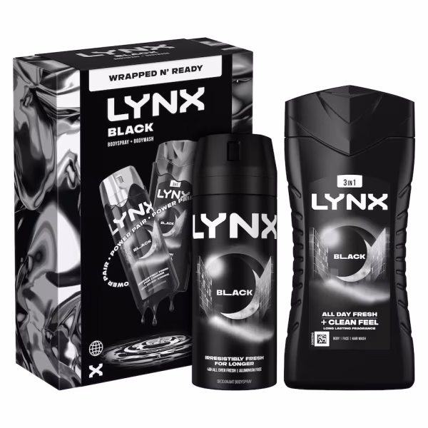 LYNX Black Duo Gift Set