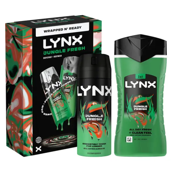 LYNX Jungle Fresh Duo Gift Se
