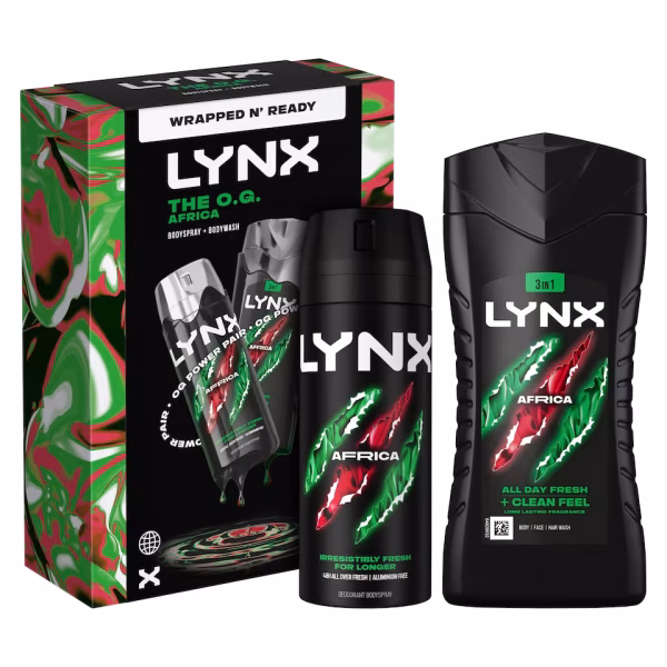 LYNX The O.G Africa Duo Gift Set