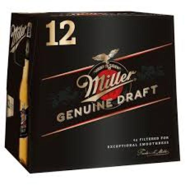 Miller 12pk 330ml bottles