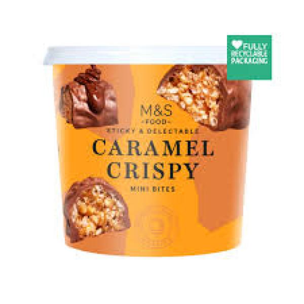M&S Caramel Crispy Mini Bites 225g
