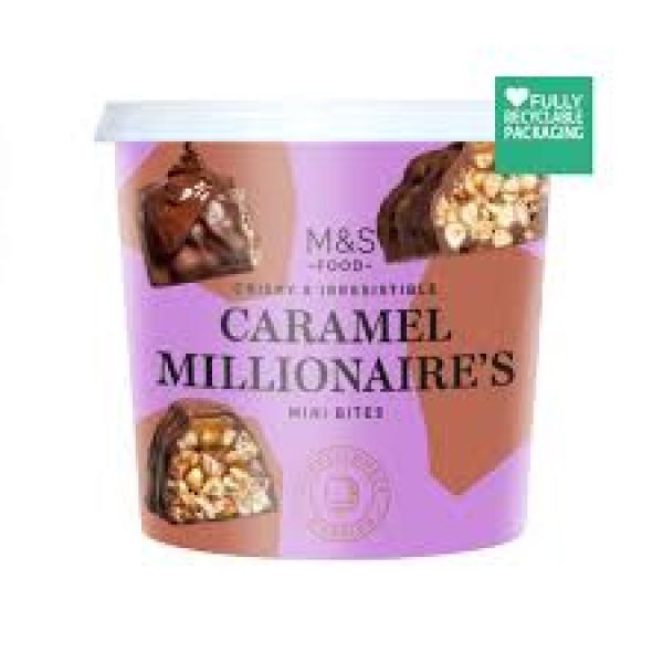 M&S Caramel Millionaire Mini Bites 225g