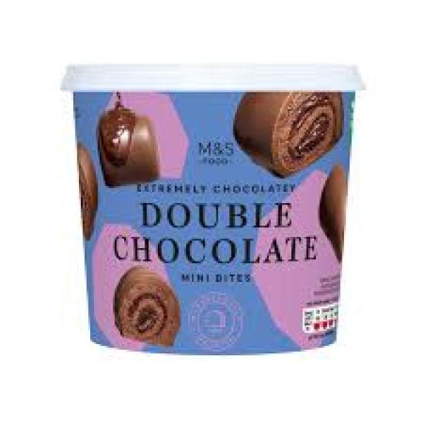M&S Double Chocolate Mini Bites 225g