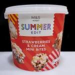 M&S Strawberry and Cream Mini Bites 225g