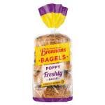 Brennans Bagel Poppy Seed 5pk