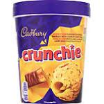 Cadbury Crunchie Ice Cream Tub 425ml