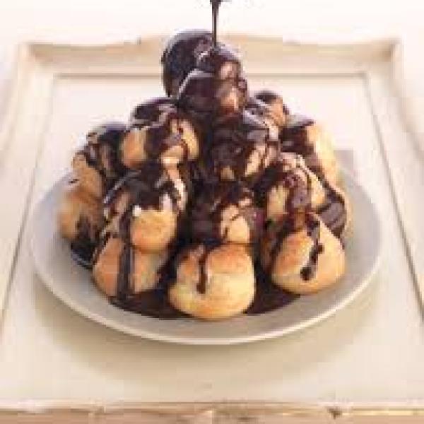 Chocolate Profiteroles