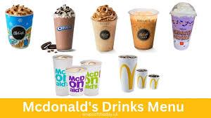 McDonalds Cold Drinks