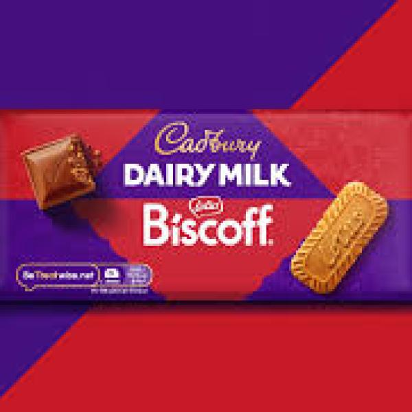 Dairy Milk Biscoff Bar 105g