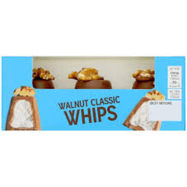 Walnut Whips M&S 85g 3pk