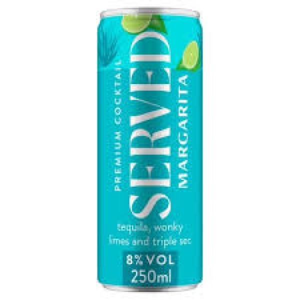 Served Margarita 250ml