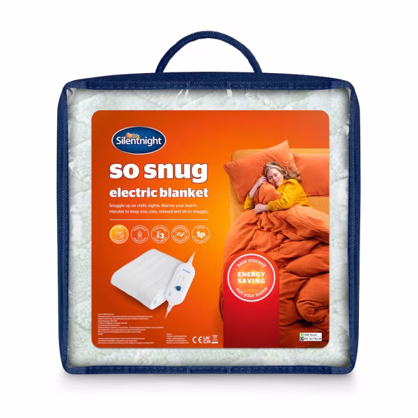 Silent Night So Snuggly Electric Blanket King
