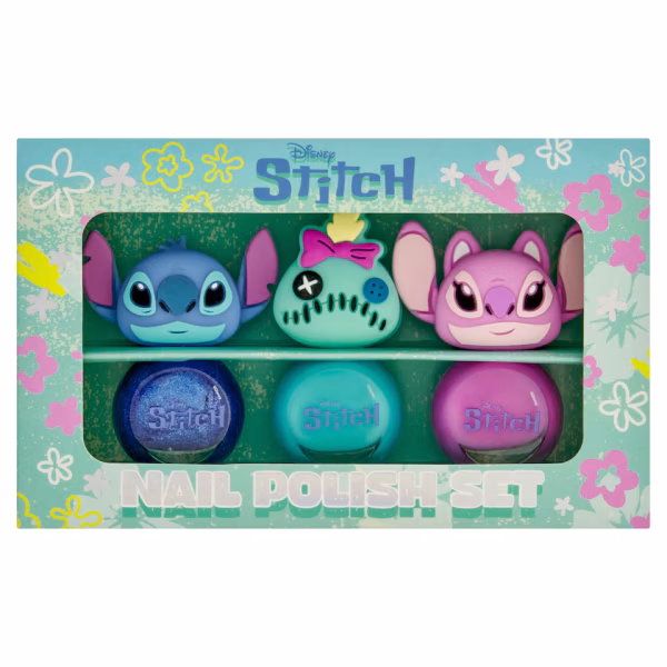 Stitch nail polish set 3pk 4ml